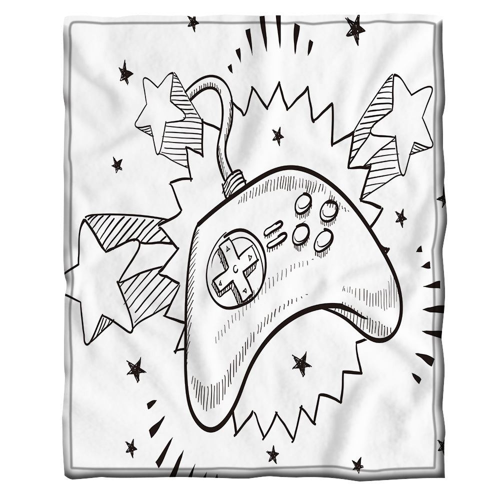 3D printing 150x130cm Gaming Controller Tapestry_ washable blanket