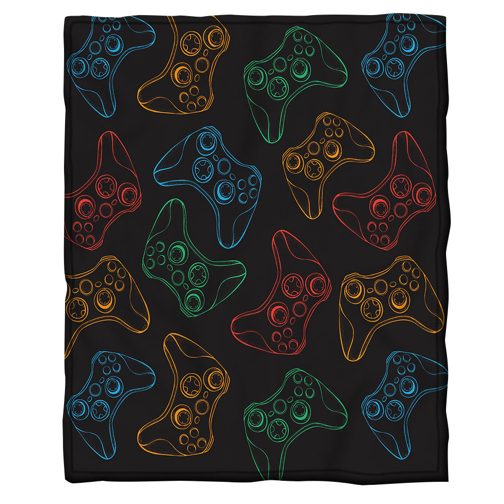3D printing 150x130cm Gaming Controller Tapestry_ washable blanket