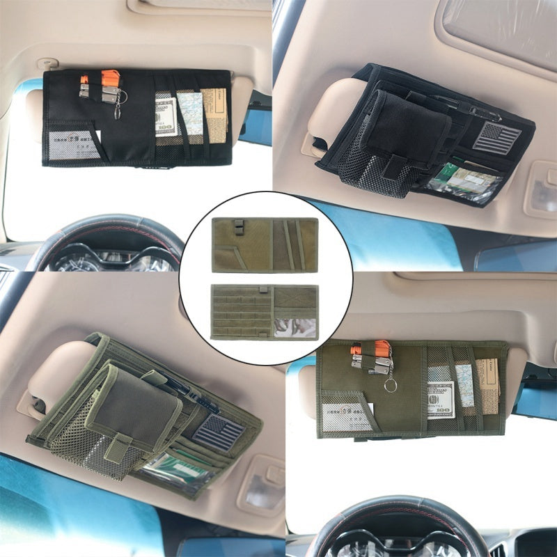  Vehicle Visor Panel Tactical Molle Vehicle Visor Panel Truck Car