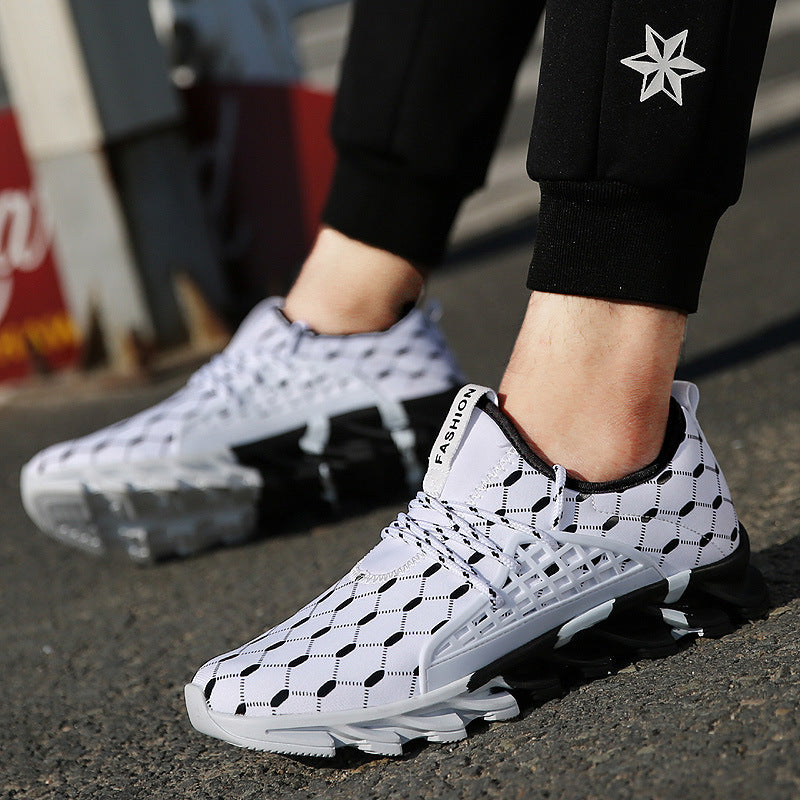 Mesh breathable running shoes