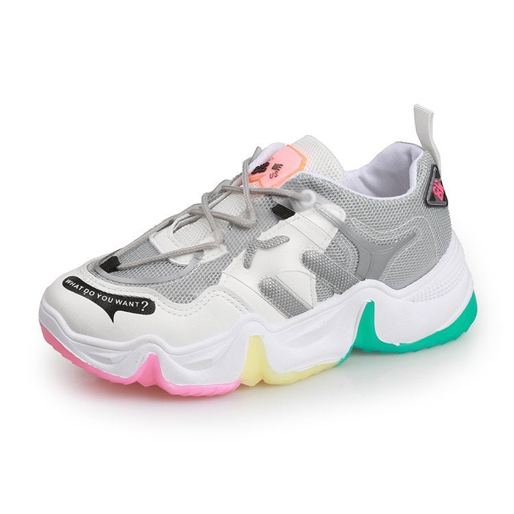 Student mesh soft running shoes