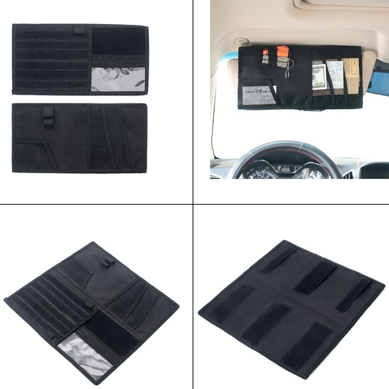  Vehicle Visor Panel Tactical Molle Vehicle Visor Panel Truck Car