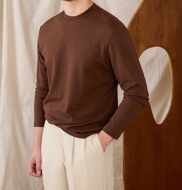 Commuting Daily Basic All-matching Long Sleeve