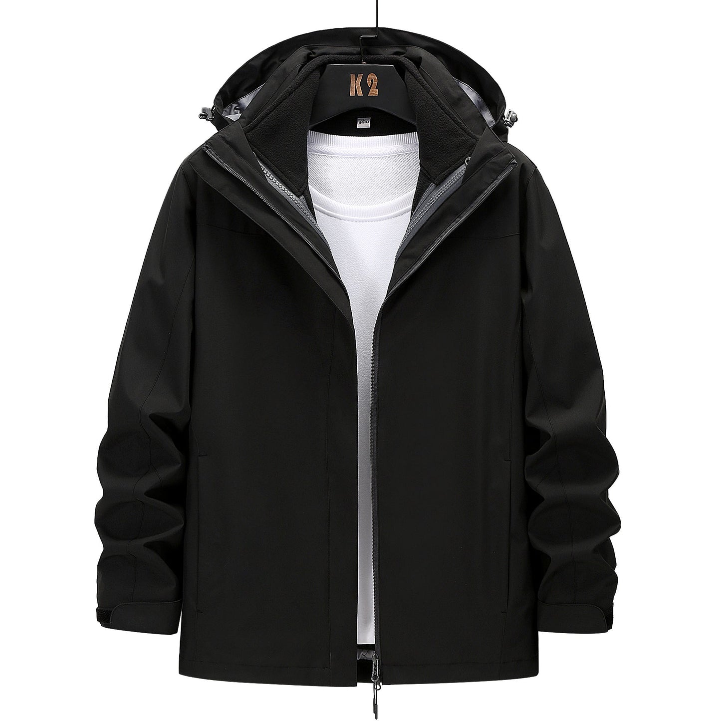 Waterproof Three-in-one Warm Workwear Embroidery @billsdeals.store