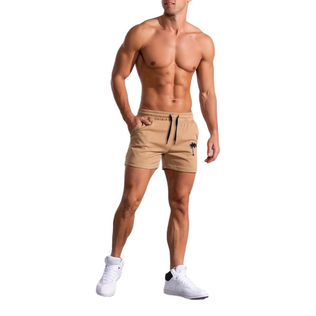 Men's Casual Coconut Printed Sports Shorts @billsdeals.store
