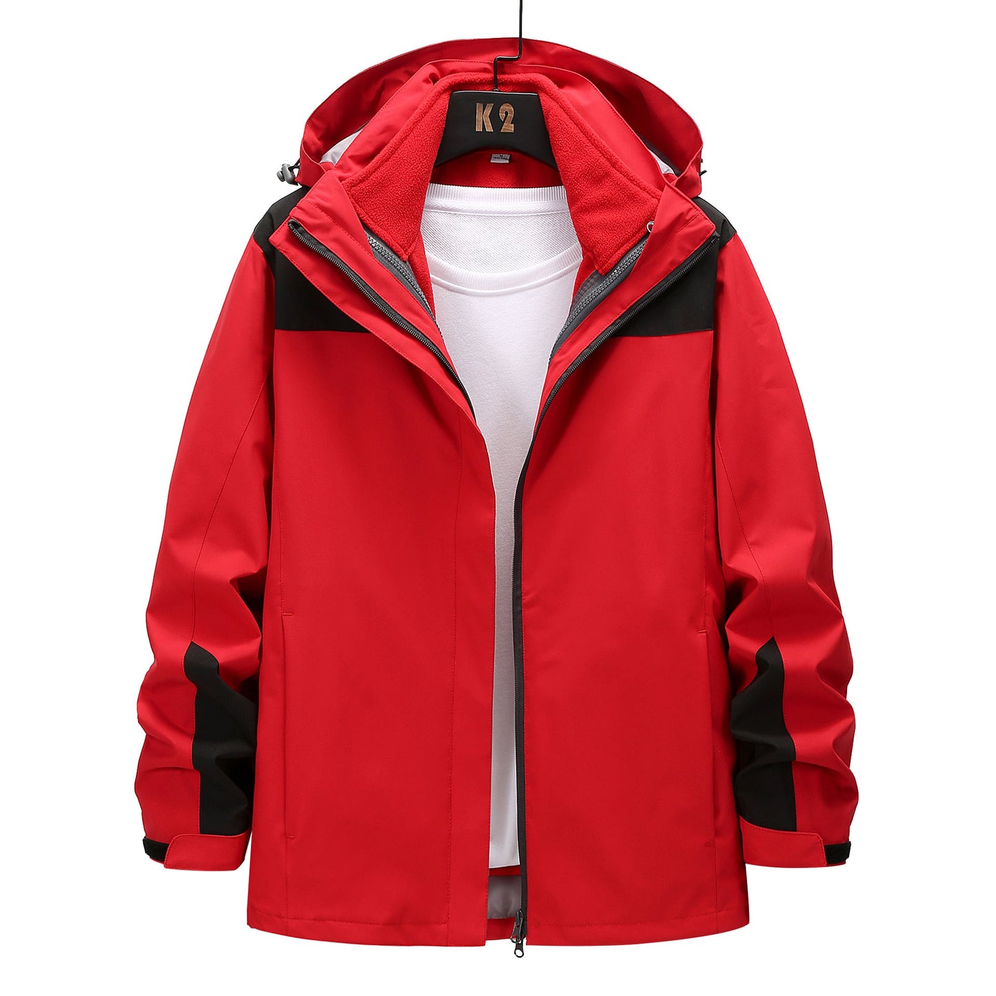 Waterproof Three-in-one Warm Workwear Embroidery @billsdeals.store