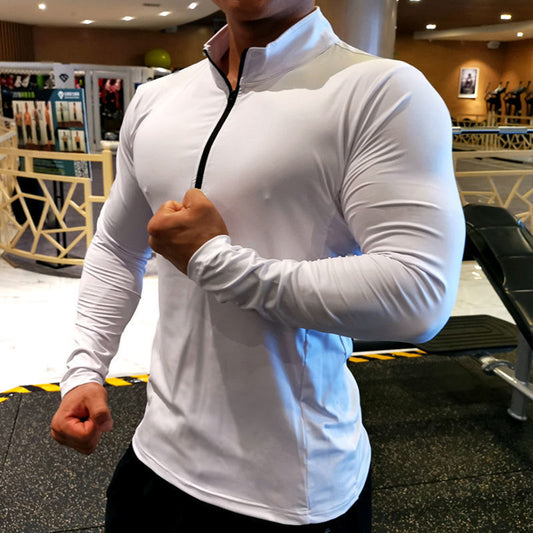 Sports Long-sleeved Men's Quick-drying High-elastic Tights