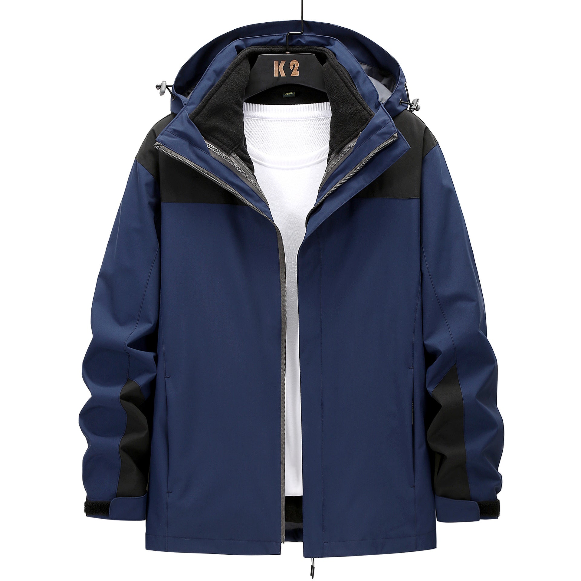 Waterproof Three-in-one Warm Workwear Embroidery @billsdeals.store