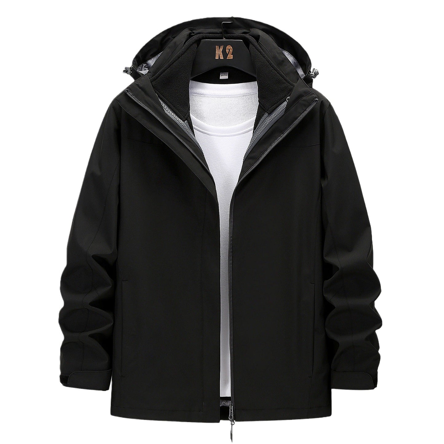 Waterproof Three-in-one Warm Workwear Embroidery @billsdeals.store