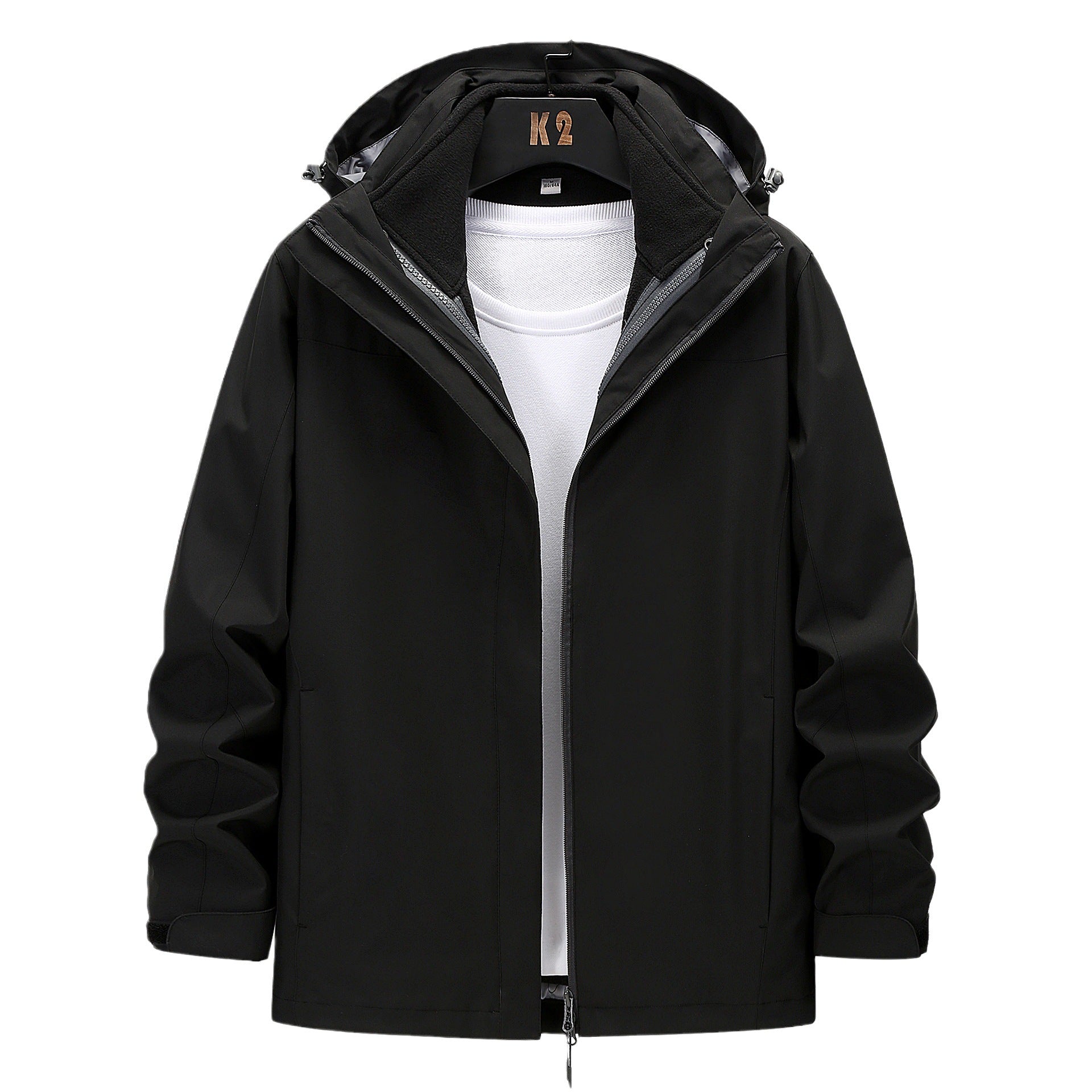 Waterproof Three-in-one Warm Workwear Embroidery @billsdeals.store