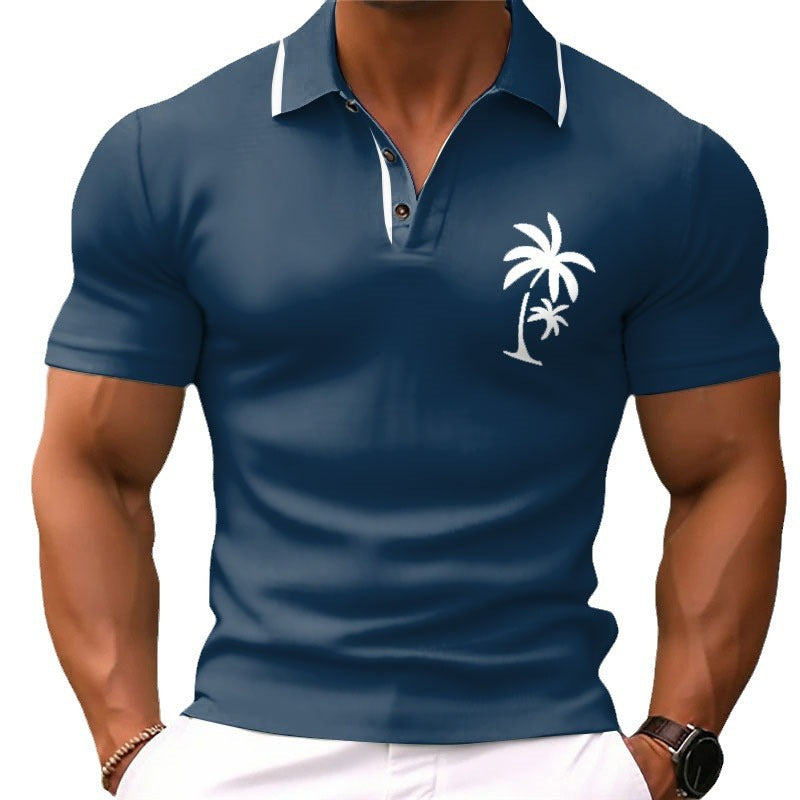 3D Printed Short Sleeve Simple Fashion Loose @  billsdeals.store