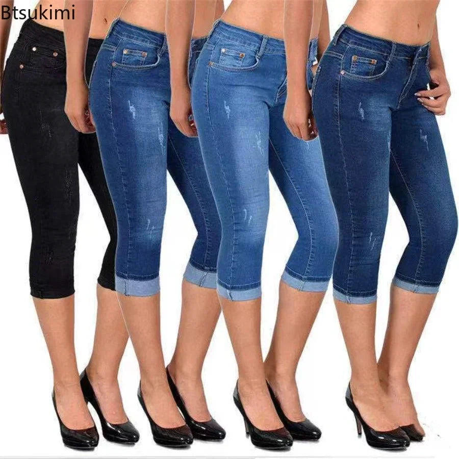 Women's Summer Skinny Denim Pants Jeans Mid2024 Women's Summer Skinny Denim Pants Jeans Mid Waist Stretch Capri Pants Knee Length Trousers Black Blue Ladies Pencil Pants

 
WHOLESALE and DROP SHIPPING are botBills DealsBills DealsWomen's Summer Skinny Denim Pants Jeans Mid