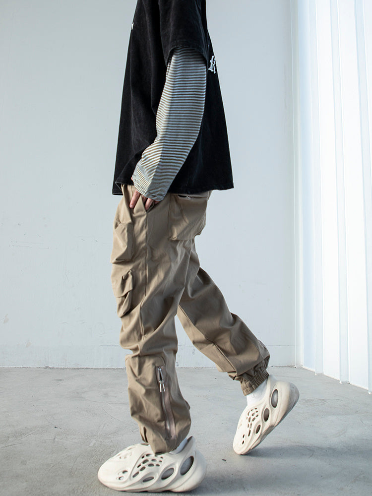 Three-dimensional Tailoring Men's And Women's Multi-pocket Casual 