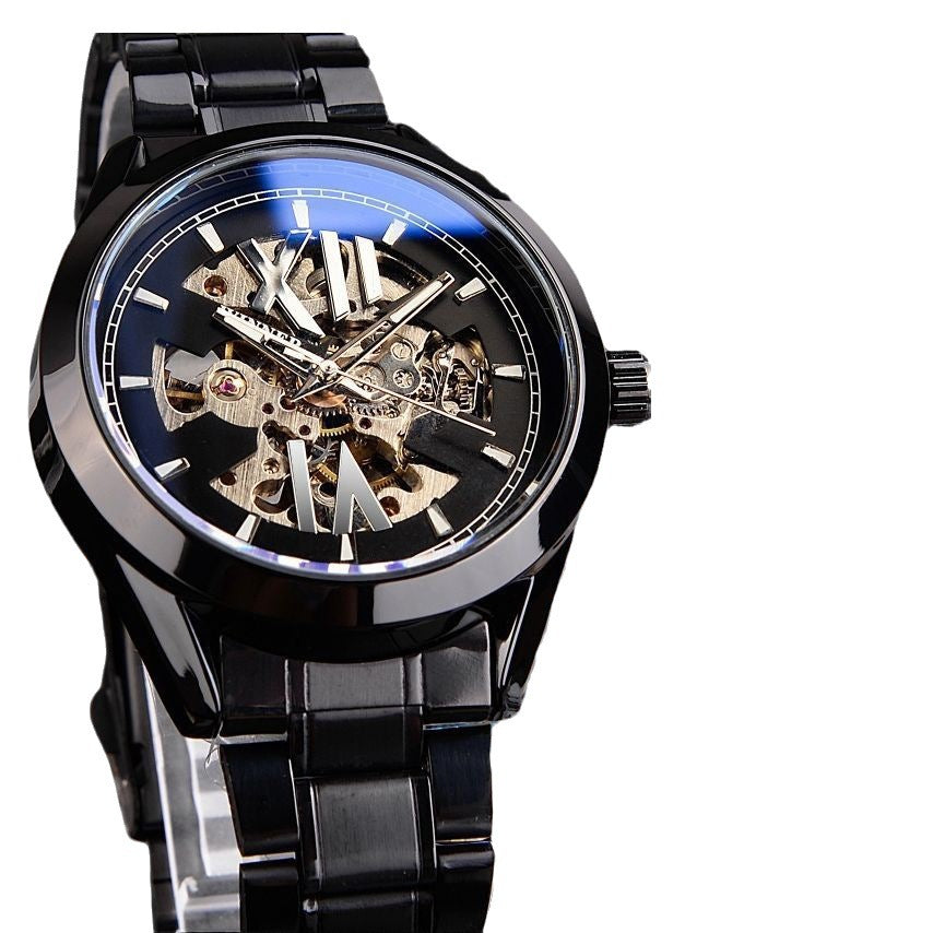 Men's Hollowed-out Waterproof Automatic Mechanical Watch