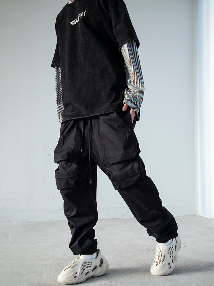 Three-dimensional Tailoring Men's And Women's Multi-pocket Casual 