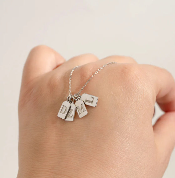 Ladies' Multi-layered Initial Necklace