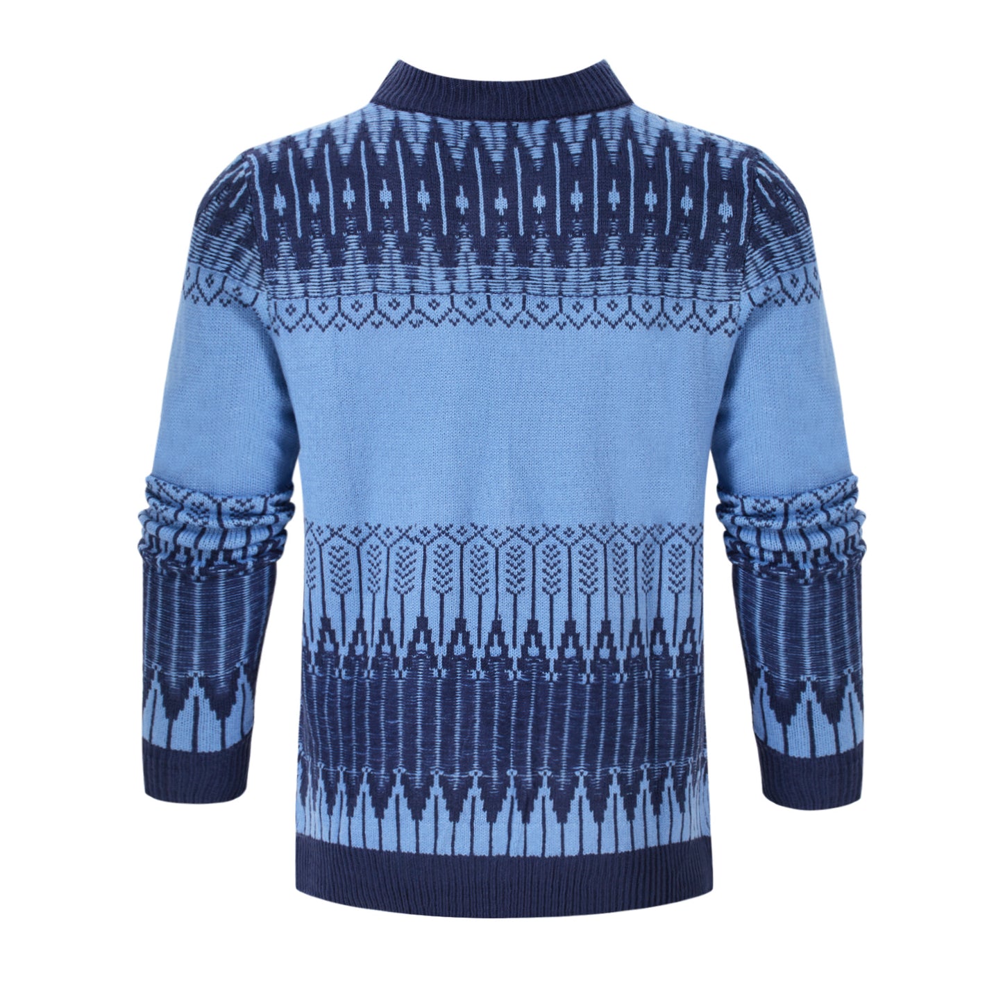 Men's Knitted Sweater Fashion Long-sleeved Pullover Tops Fall And Winter Clothing