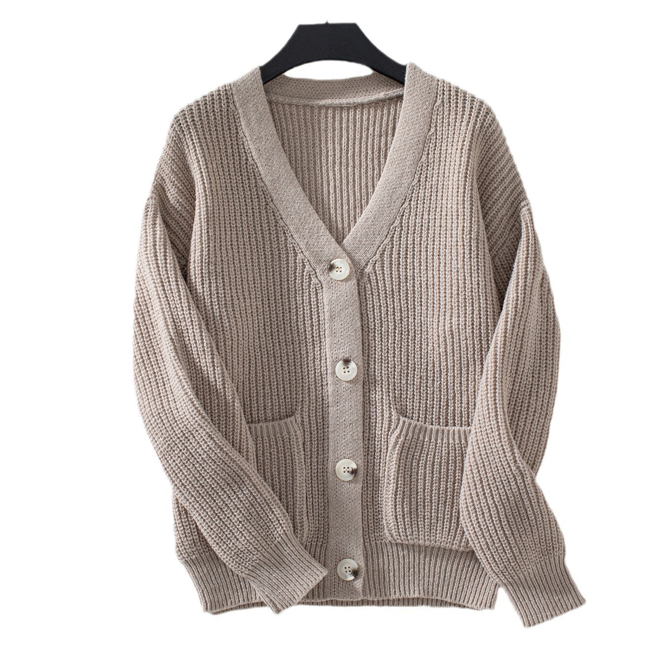 European And American Autumn And Winter New Women's Knitwear V-neck